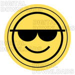 CUSTOMIIZED Smiley With Sunglasses - CUSTOMIIZED