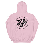 Unisex Light-Blend Hoodie 2 Sides Print - CUSTOMIIZED