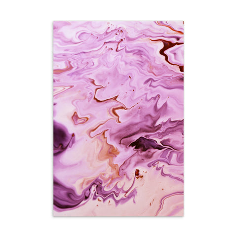 Purple Joy Postcard - CUSTOMIIZED