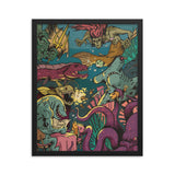 Plenty of Fish in the Sea - Framed Poster by Eli Ford - CUSTOMIIZED