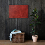 Canvas - Textures of a Red Wall - CUSTOMIIZED