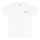 Men's Classic Shirt (W/Text) - CUSTOMIIZED