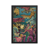 Plenty of Fish in the Sea - Framed Poster by Eli Ford - CUSTOMIIZED