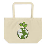 Large Organic Tote Bag - CUSTOMIIZED