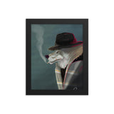 Framed Poster of The Mafia Wolf by Christopher Mc Nicholl - CUSTOMIIZED