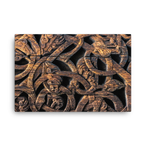 Canvas - Ancient Viking Pattern - CUSTOMIIZED
