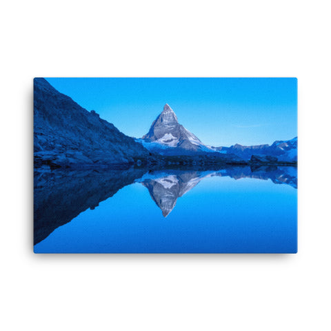 Canvas - Matterhorn Lake Reflection - CUSTOMIIZED